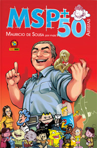 Maurício de Sousa por 50 novos artistas