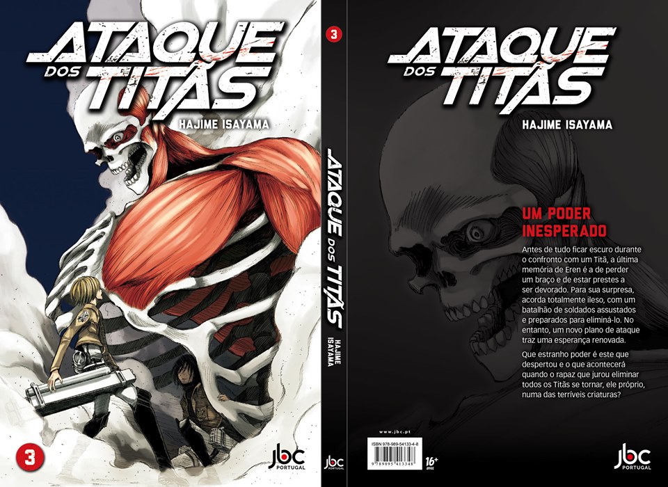 Três guias de Ataque dos Titãs serão publicados no Brasil pela