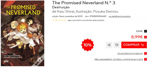 The Promised Neverland N.º 8 de Kaiu Shirai; Ilustração: Posuka Demizu -  Livro - WOOK