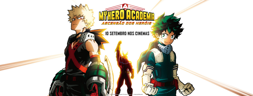 My Hero Academia: Ascensão dos Heróis chega em outubro no Brasil