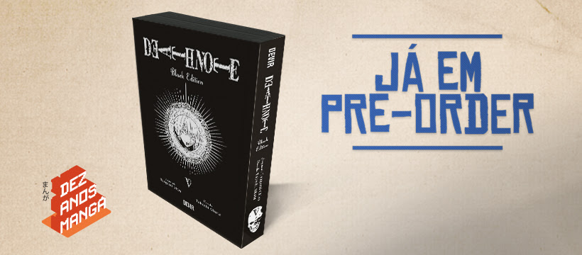 Kit Coleção Livros Mangá Anime Death Note Black Edition 1