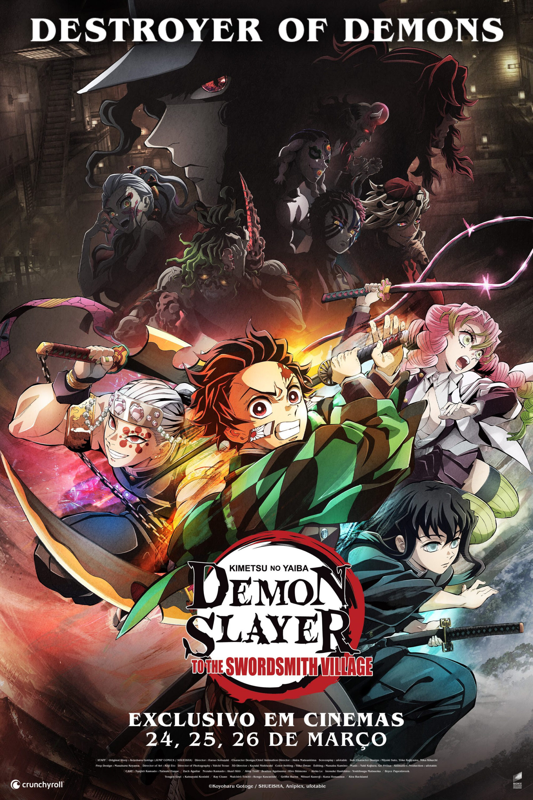 Demon Slayer: Arco do Distrito do Entretenimento' estreia em agosto na  Netflix