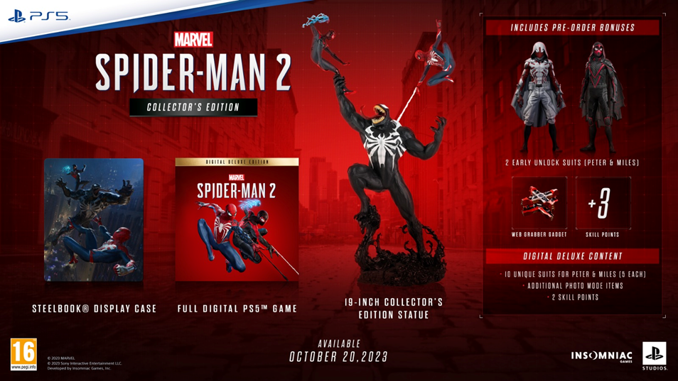 fala ai pessoal, vai segar em 20 de outubro de 2023 o Marvel s spider man 2  pro playstation 5 : r/jogatina