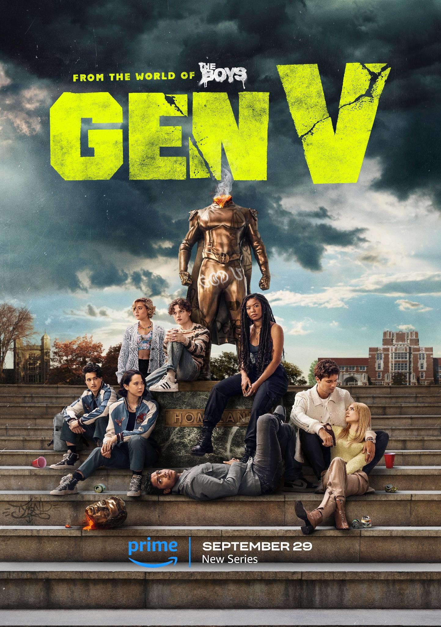 Gen V': Spin-off universitário de 'The Boys' ganha título oficial