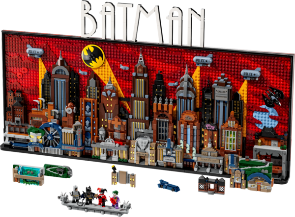 DC Batman Gotham City Skyline