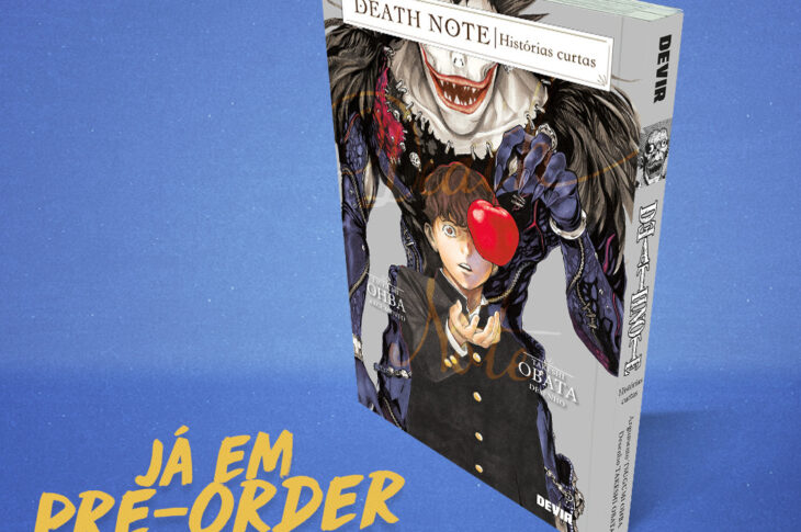"Death Note Histórias Curtas" de Tsugumi Ohba e Takeshi Obata. Descubra histórias inéditas após o confronto entre Light e L. Uma nova edição da Devir