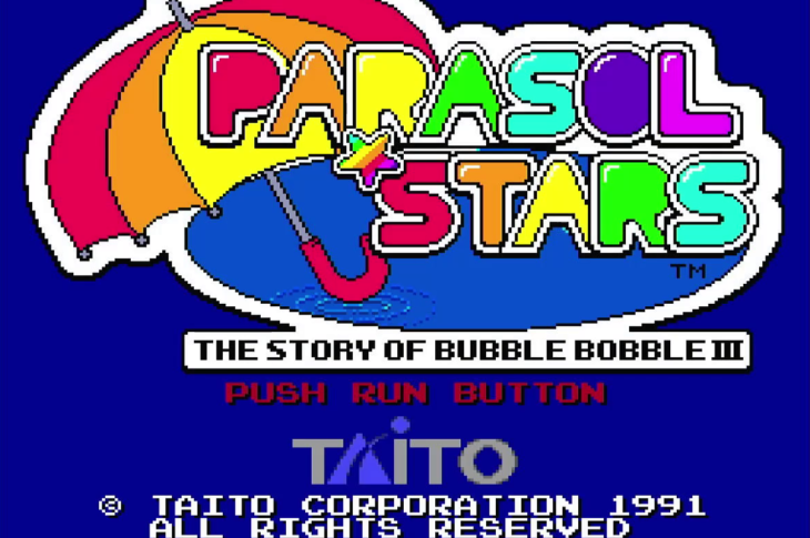 Parasol Stars: The Story of Bubble Bobble III