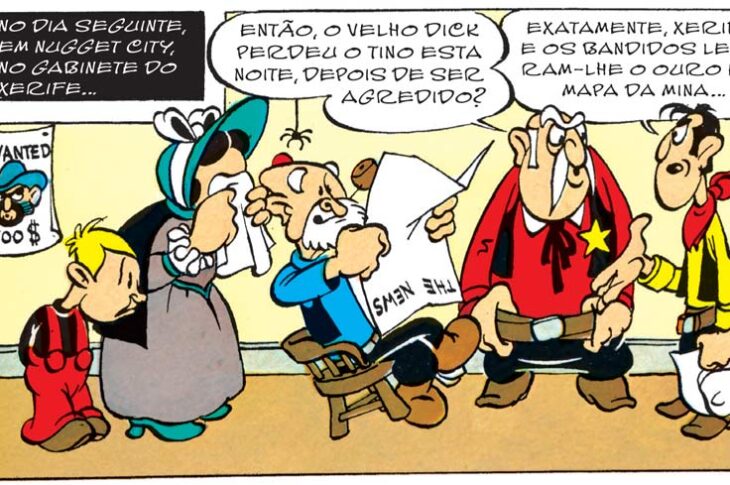 A Mina de Ouro de Dick Digger (Lucky Luke n.º 42), de Morris