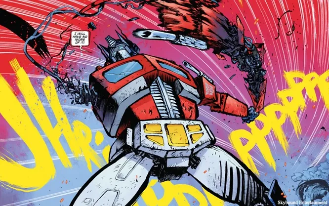 Transformers da Image Comics por Daniel Warren Johnson